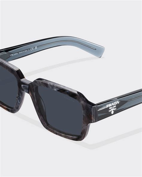 prada glasses with swarovski crystals|Graphite Crystal Lenses Prada Eyewear Collection Sunglasses.